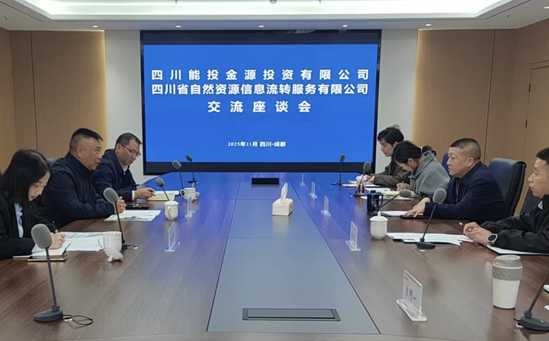 Z6尊龙凯时共享聚协力 优势互补营生长——四川省能投金源投资有限公司赴流转效劳公司开展交流座谈