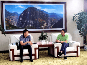 四川省冶勘物流公司赴汉源共商瀑布沟水电站铁路专用线扩能刷新项目  