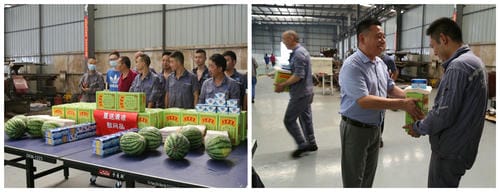 情系一线丨华锋钻探工会开展“夏送清凉”运动