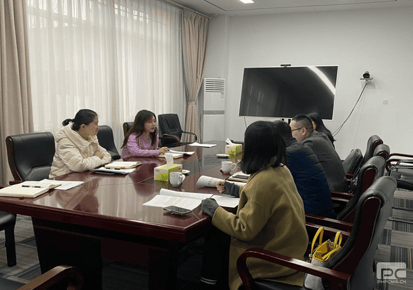 冶勘物流公司与新津区商务和会展博览局举行座谈