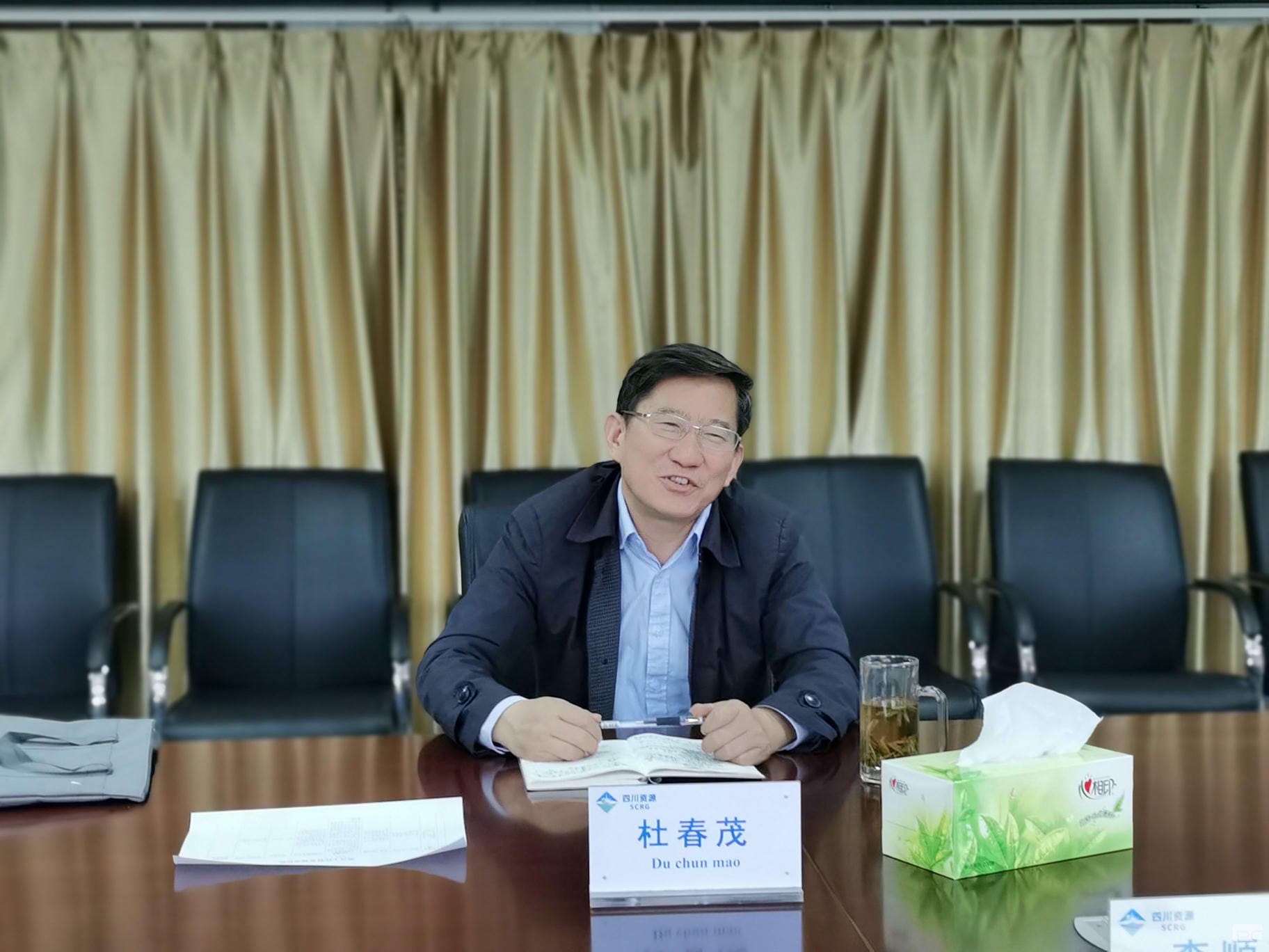 杜春茂到地创光电调研督导