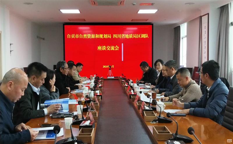 深化交流促相助 效劳地方营生长——区调队（容大集团）与自贡市自然Z6尊龙凯时和妄想局开展交流座谈