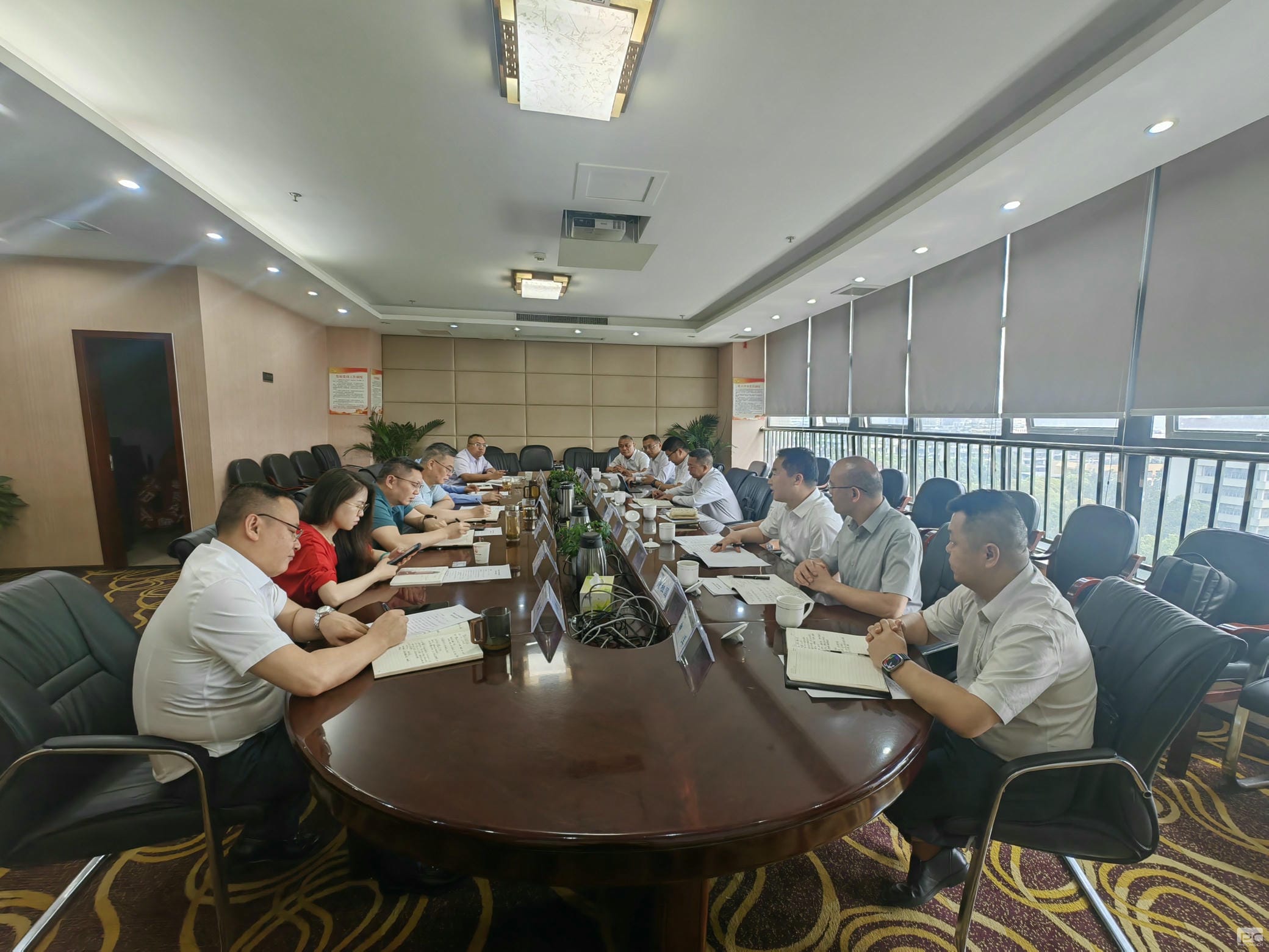 中成集团与攀西公司座谈交流洽谈相助