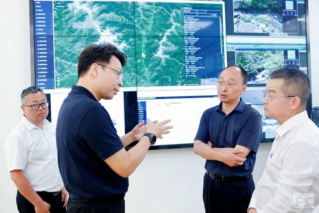 集团向导深入一线督导防汛清静生产事情